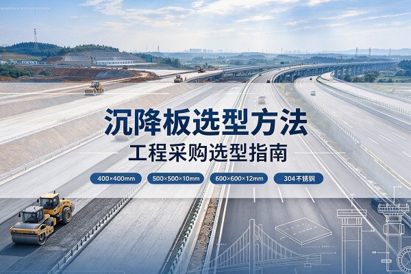 老城沉降板选择方法