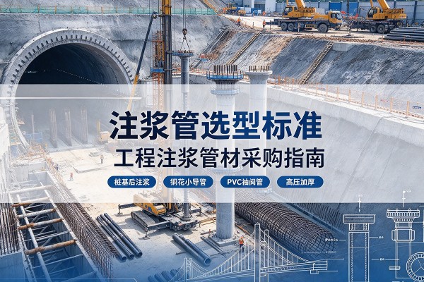 老城注浆管选型标准
