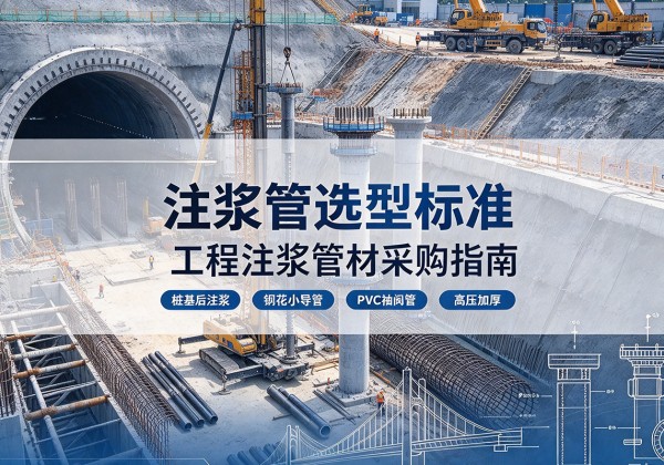 老城注浆管选型标准